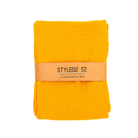 Swaddle | XL Hydrofieldoek - Oker