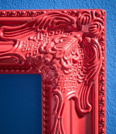 Sierlijst rood wood 40×70 cm