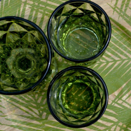 Waterglas groen