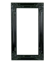 Sierlijst zwart wood 40×70 cm
