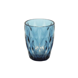 Waterglas blauw