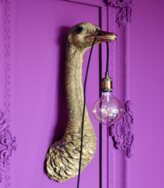 Wandlamp Franz Josef struisvogel