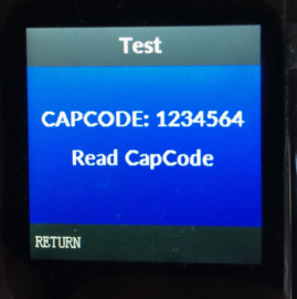 500RXPCSG Pocsag pager