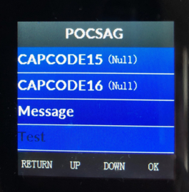 500RXPCSG Pocsag pager