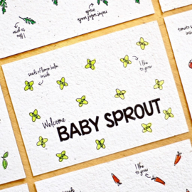 Bloeikaart Baby sprout