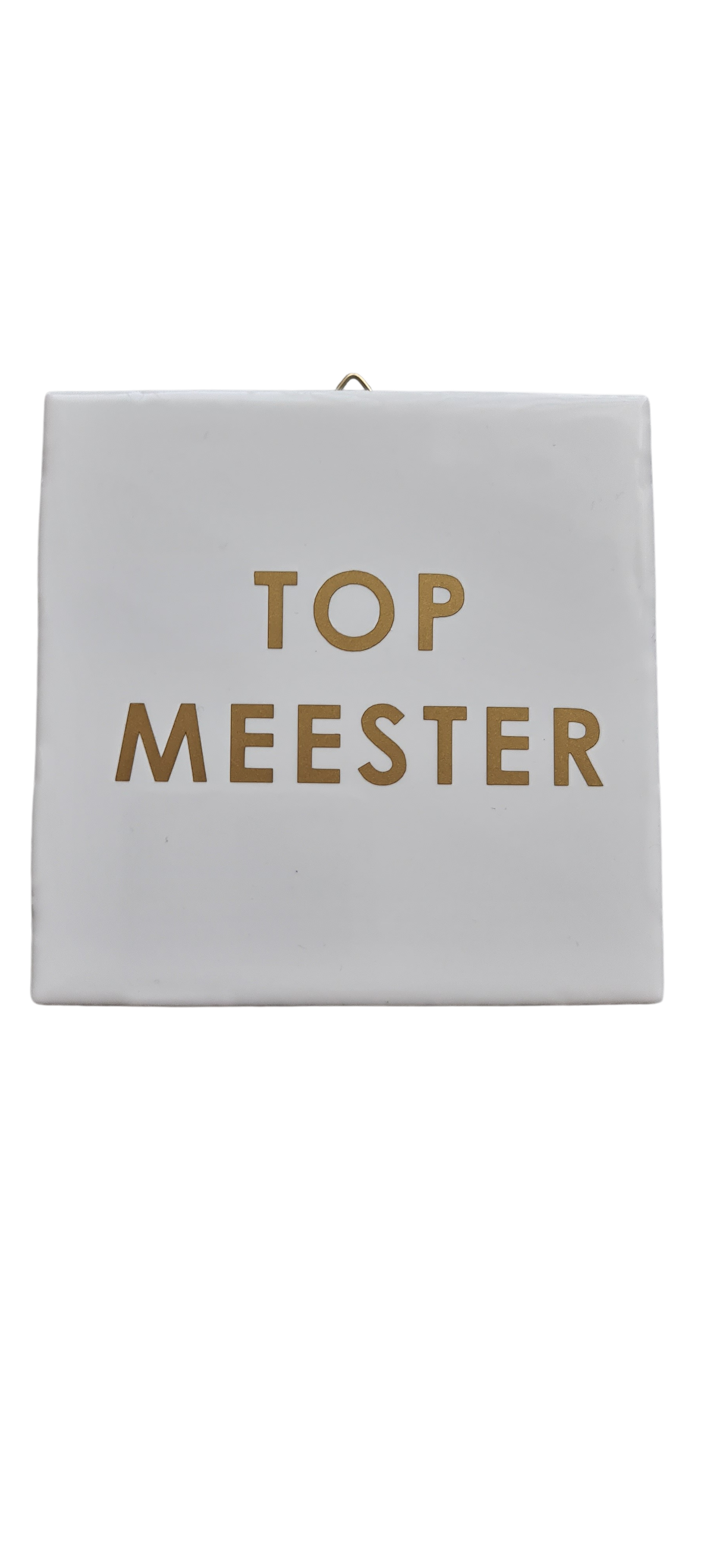 Tegel - Wit - TOP Meester