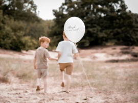 20 stuks / Ballon 'Altijd in ons hart'