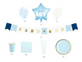 feestpakket It's a boy! / Het is een jongen!