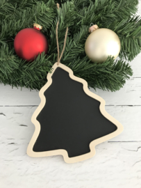 Krijtbord kerst hanger