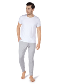 Shirt wit sloungewear | korte mouwen SK