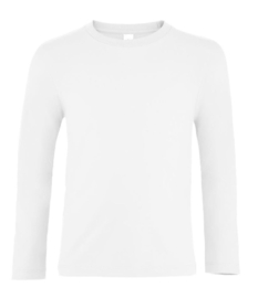 Thermische shirt kind | Wit | YM