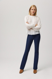 Legging Fantasie fashion | Flare | Navy jeans blauw