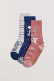 Sokken kinderen thermisch | design collectie koala | multicolor | 3 paar YM