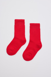 Basis sokken kinderen | rood | YM