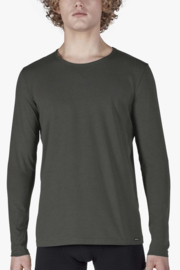Shirt donker grijs | lange mouwen SK