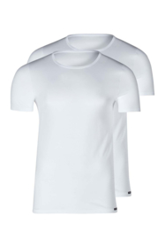 Shirt 2-pak wit | korte mouwen Multi pack