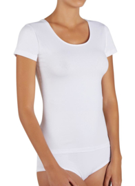 Katoenen T-shirt Ysabel Mora | wit, zwart of huidskleur