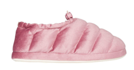 Pantoffels dames roze satin | Slippers extra zacht