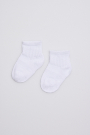 Baby sokken anti transpireren | katoen | wit | 3 paar | Ysabel Mora