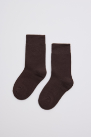 Basis sokken kinderen | 3 pack | bruin | YM