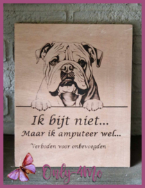 Engelse Bulldog € 14,99