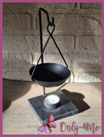 Geurbrander zwart metaal € 12,99
