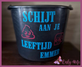 Schijt aan je leeftijd zwart€ 9,99