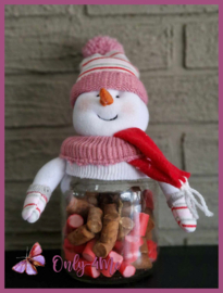 Mona's! Sneeuwpop  "roze" € 14,99