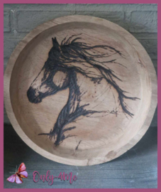 Robuust bord "Paard" € 19,99