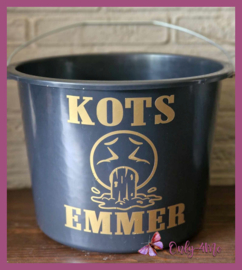 Kots emmer  donker blauw € 9,99
