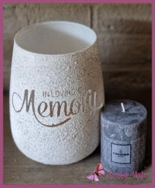Windlicht "in loving memory" € 21,99
