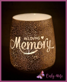 Windlicht "in loving memory" € 21,99