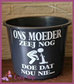 Ons moeder zeej nog...zwart € 9,99