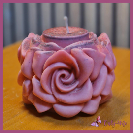 Kaars in Rozen, roze € 5,99