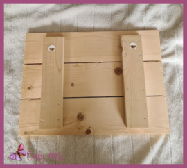 Bord "Bij ons in de tuin" € 19,99