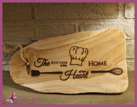 Snijplank "The kitchen" € 12,99