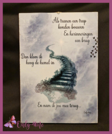 Bord "de Trap"  € 7,99