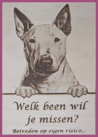 Bulterriër € 14,99