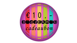 cadeaubon t.w.v 10 Euro