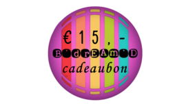 cadeaubon t.w.v. 15 euro