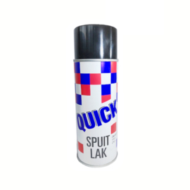 Spuitlak Quick zwart glans