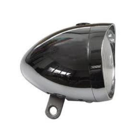 Koplamp Falkx LED batterij City chroom