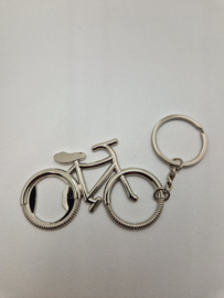 Sleutelhanger fiets met flesopener 