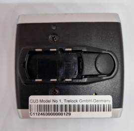 Display ion CU3V2 vierkant model 1 zilver