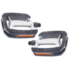 Pedaalset Edge Trekking Ultra anti-slip - zwart