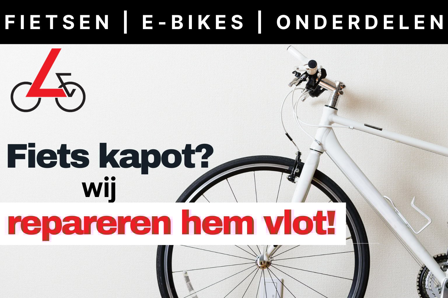fiets kapot