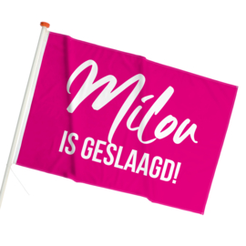 Vlag | Naam is geslaagd