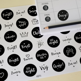 Stickervel Planner  | 48 stuks