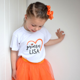 Shirt | Prinses met naam