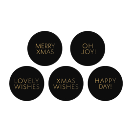 Stickers XMAS | 5 stuks